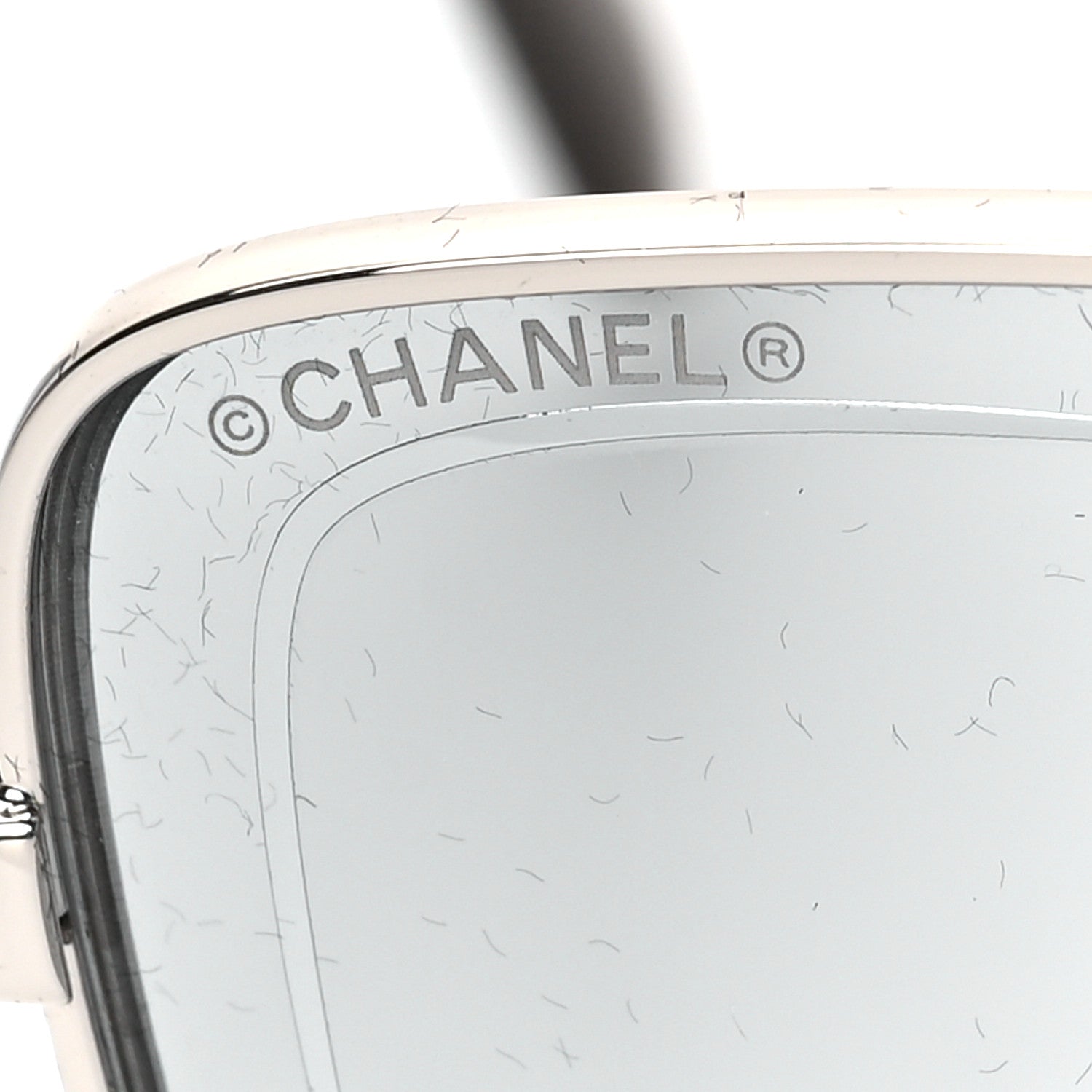 Chanel Metal Cat Eye Sunglasses 4267 Grey 5 of 7