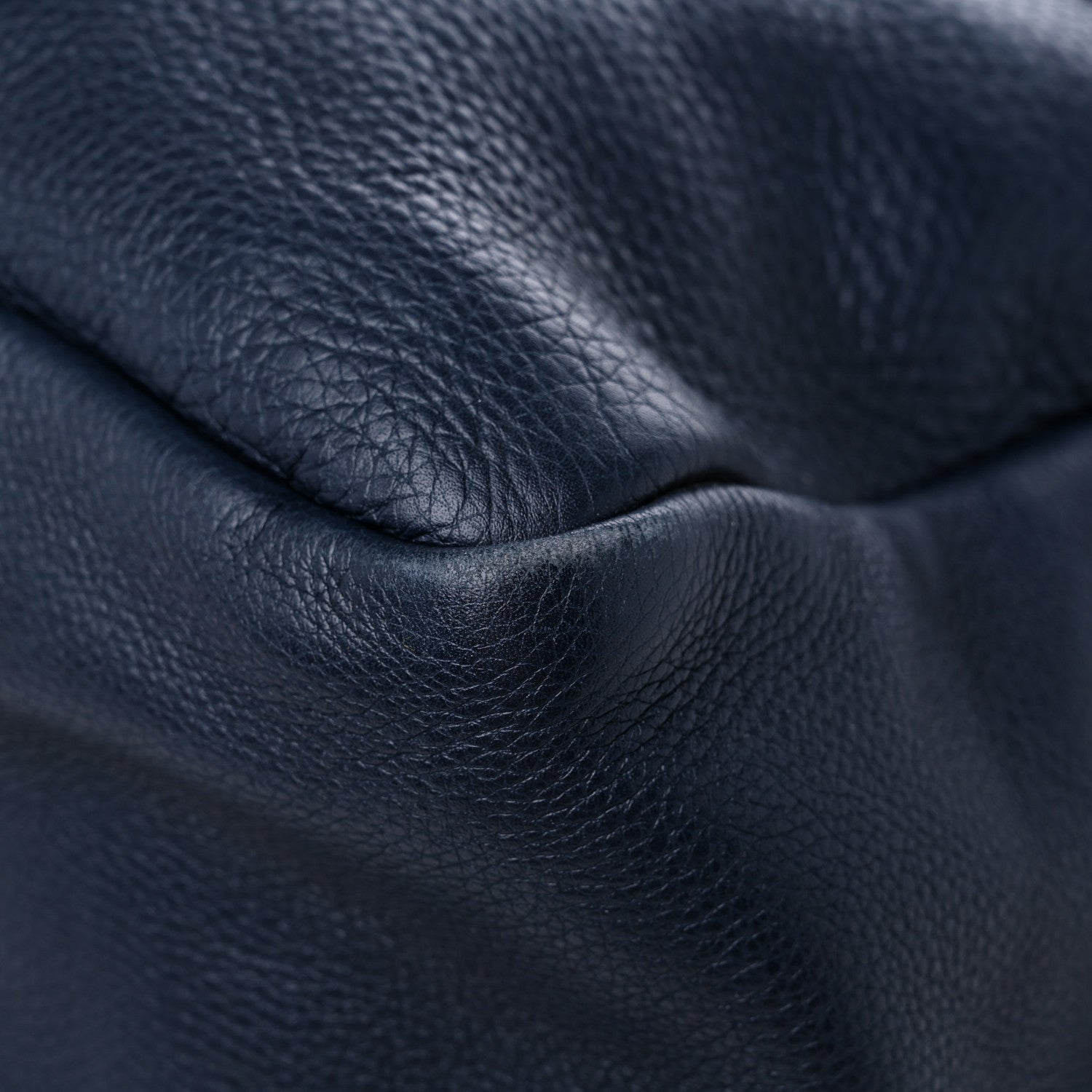 Gucci Calfskin Signature Web Duffle Navy 9 of 16