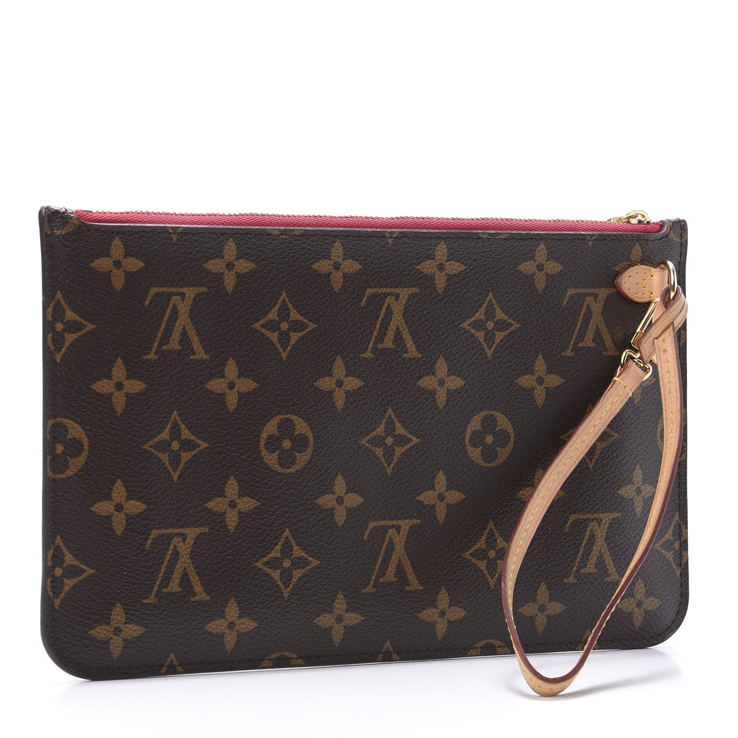 Louis Vuitton Monogram Neverfull MM GM Pochette Pivoine 3 of 7