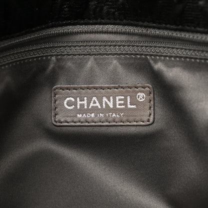 Chanel Coated Canvas Quilted Le Marais Flap Black 6 of 10