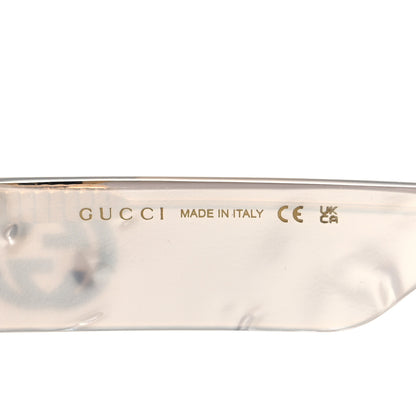 Gucci Acetate Rectangular GG0516S Sunglasses Grey Gold 5 of 8