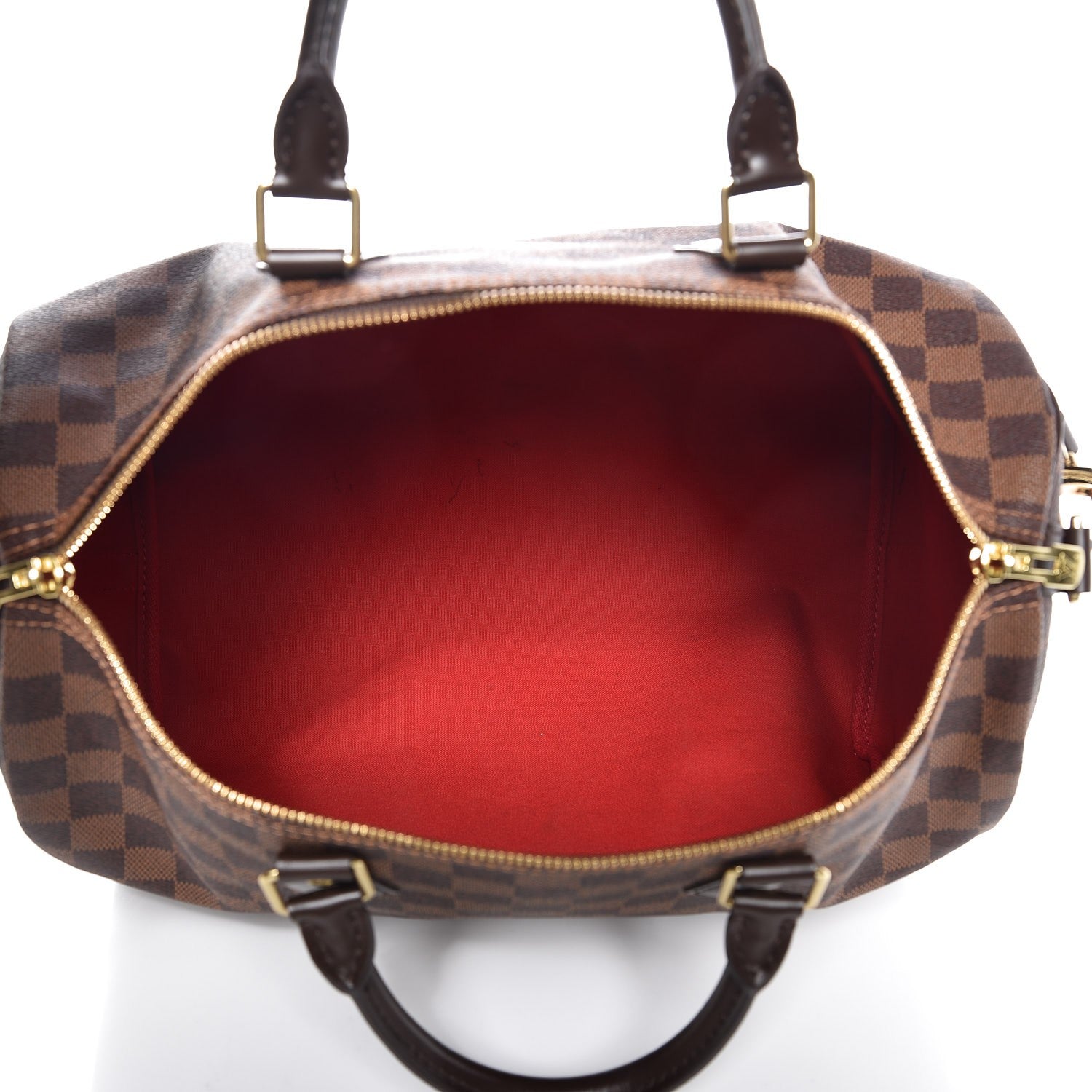 Louis Vuitton Damier Ebene Speedy Bandouliere 35 5 of 8