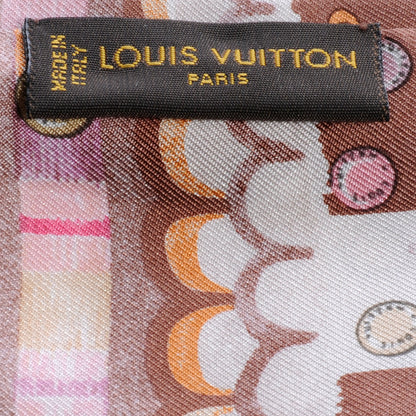 Louis Vuitton Silk Escale Bandeau Pink 5 of 5