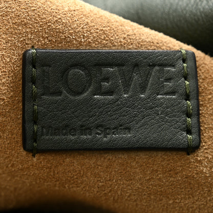 Loewe Nappa Flamenco Knot Clutch Vintage Khaki 6 of 10
