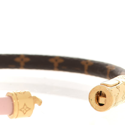 Louis Vuitton Monogram Daily Confidential Bracelet 17 Rose Ballerine 4 of 4