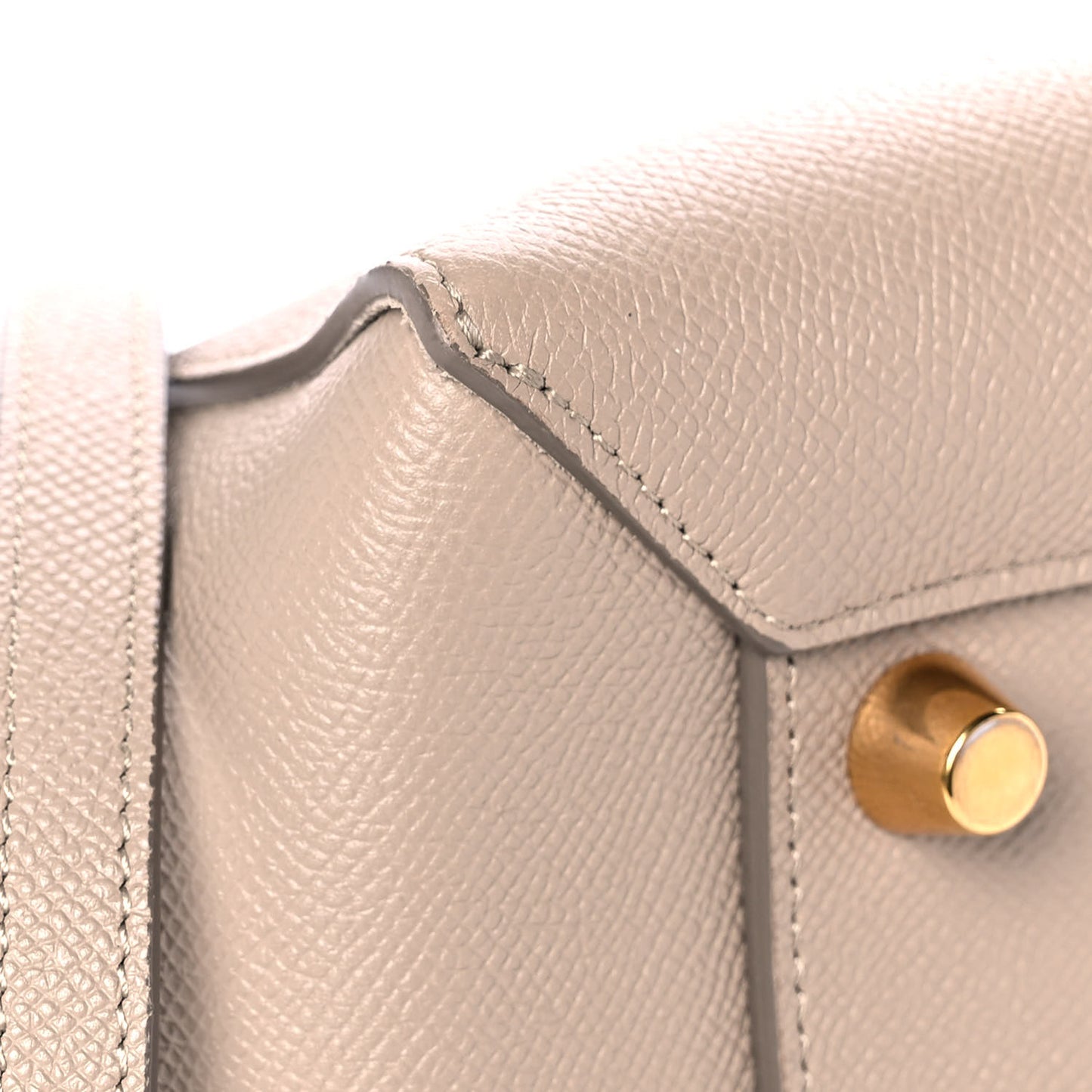 Baby Grained Calfskin Mini Belt Bag Dune