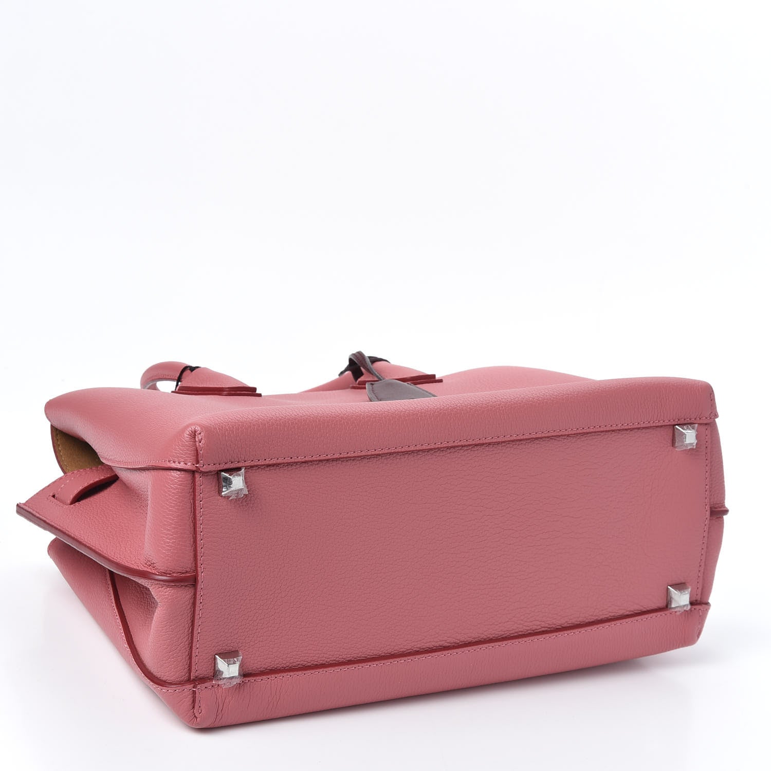 MCM Grained Calfskin Medium Milla Tote Pink 8 of 16