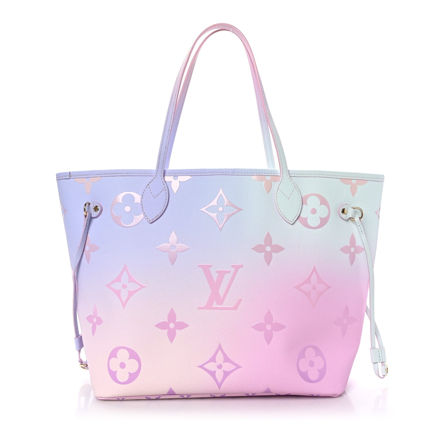 Monogram Giant Spring In The City Neverfull MM Sunrise Pastel