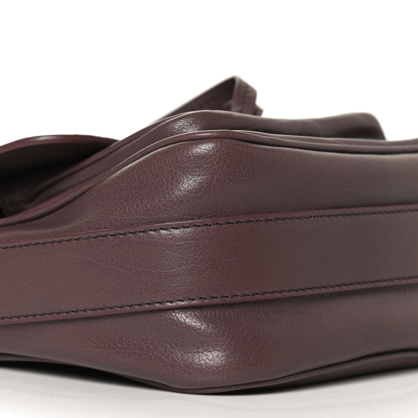 Nappa Intrecciato Mini Saddle Crossbody