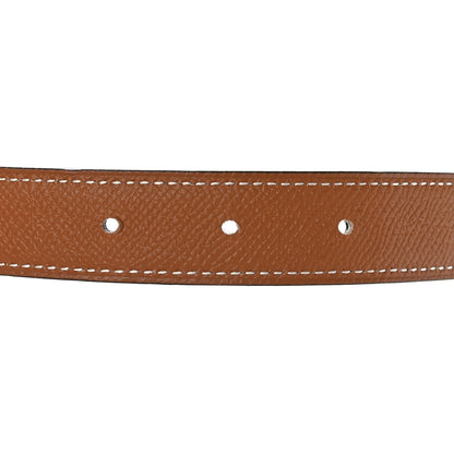 Hermes Swift Epsom 24mm Mini Constance H Belt 95 38 Black Gold 5 of 7