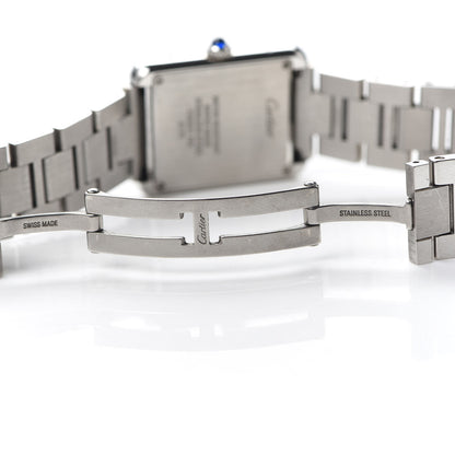 Cartier Stainless Steel 24mm Tank Solo Quartz Watch 6 of 7