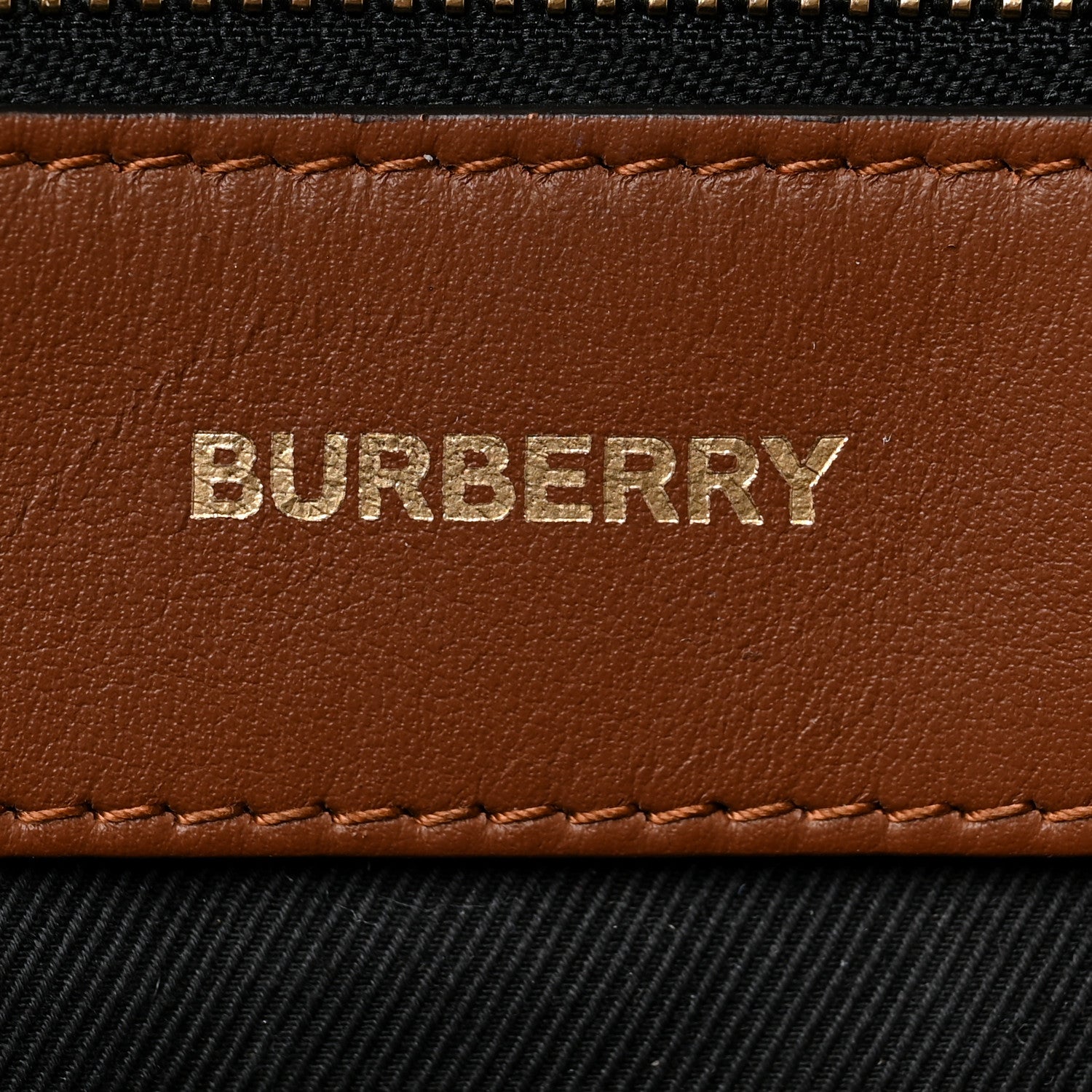 Burberry E-Canvas Monogram Rocco Backpack Bridle Brown 6 of 16