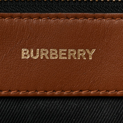 Burberry E-Canvas Monogram Rocco Backpack Bridle Brown 6 of 16