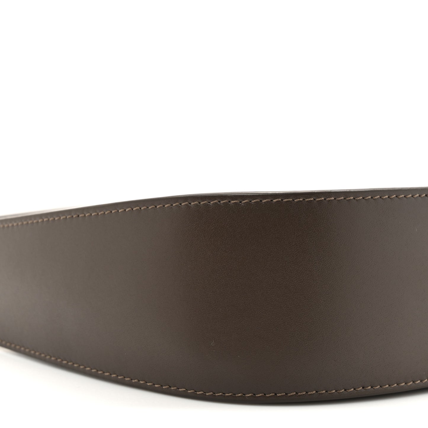 Smooth Calfskin Half Moon Shoulder Bag Brown