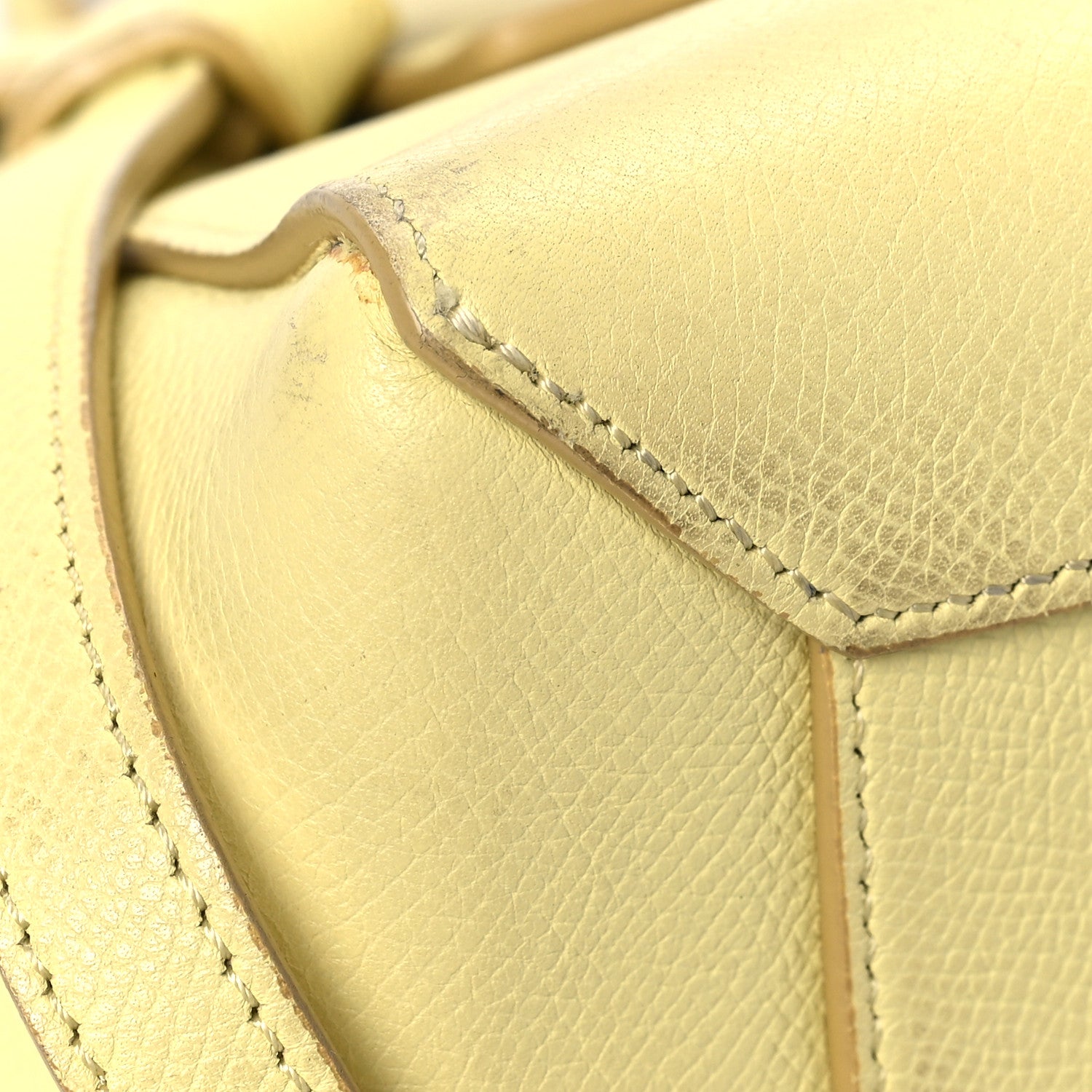 Celine Grained Calfskin Micro Belt Bag Bergamote 6 of 12