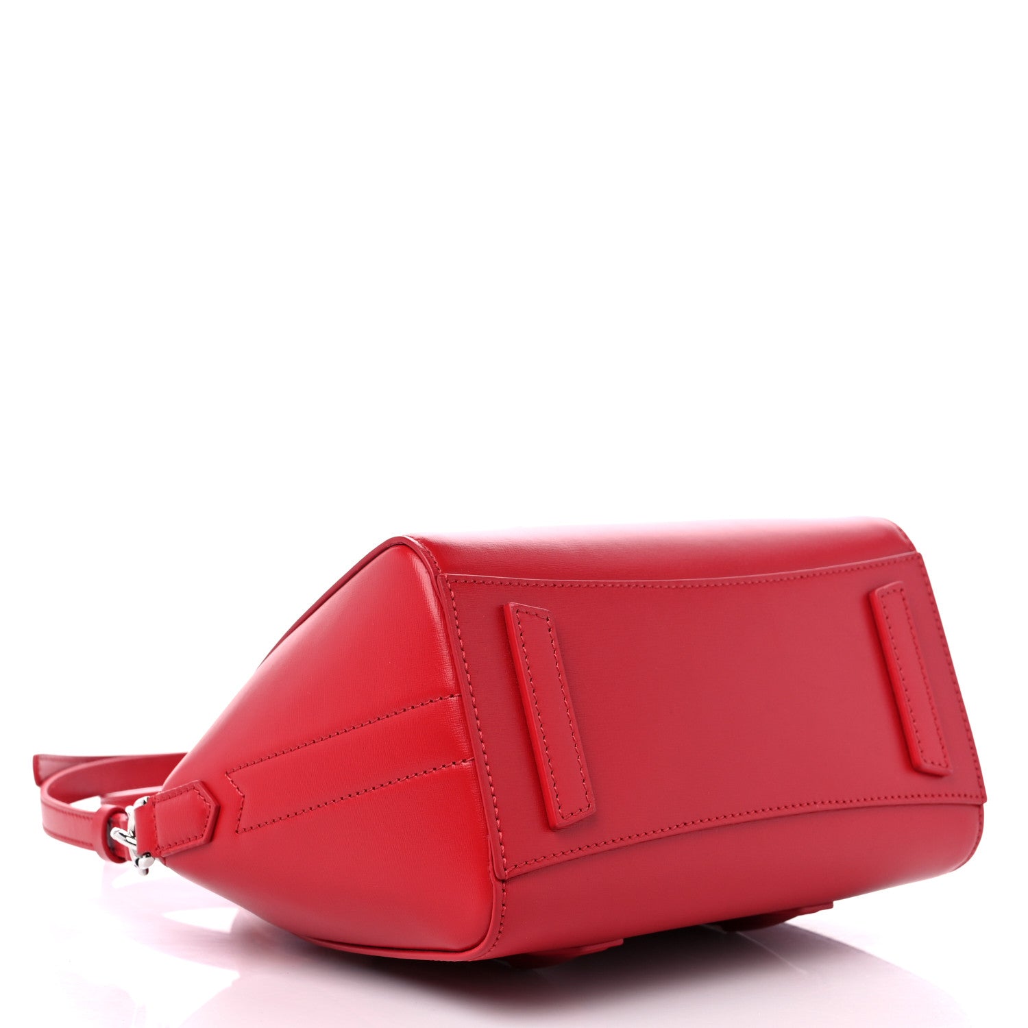 Givenchy Box Calfskin Mini Lock Antigona Shoulder Bag Red 4 of 8