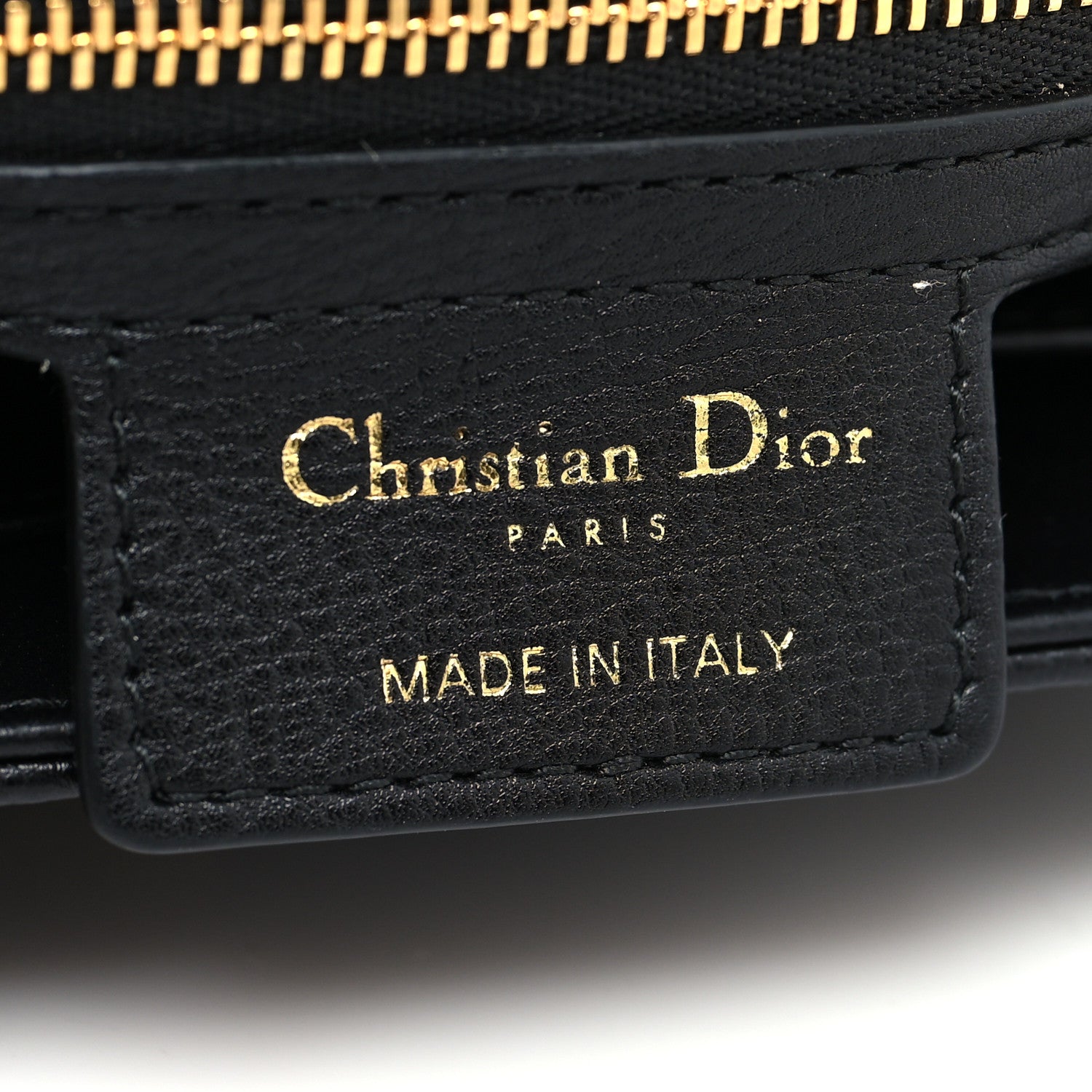Christian Dior Calfskin Cannage Small Caro Bag Black 6 of 10
