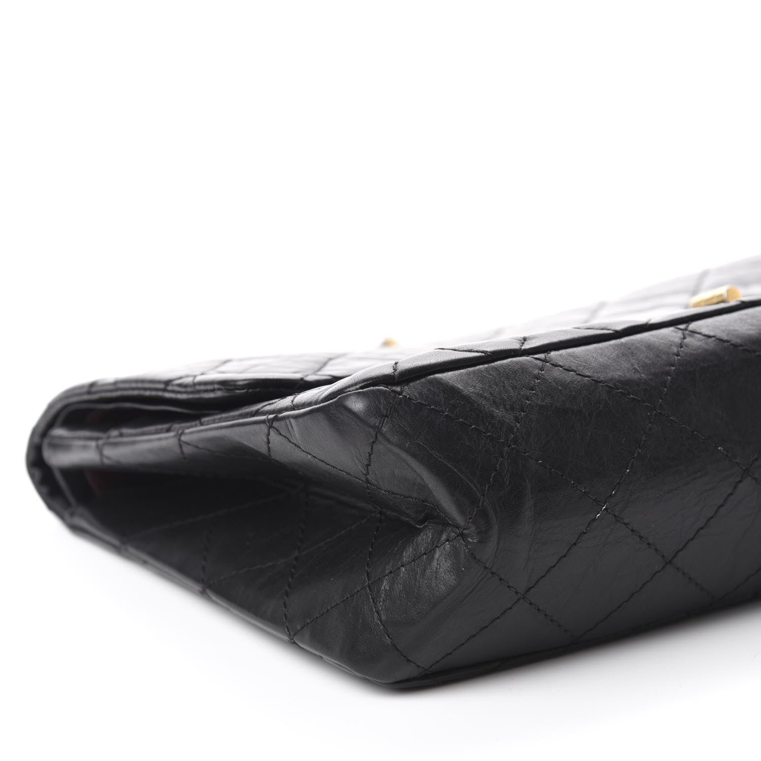 Chanel Aged Calfskin Quilted 2.55 Reissue 227 Flap Black 6 of 11