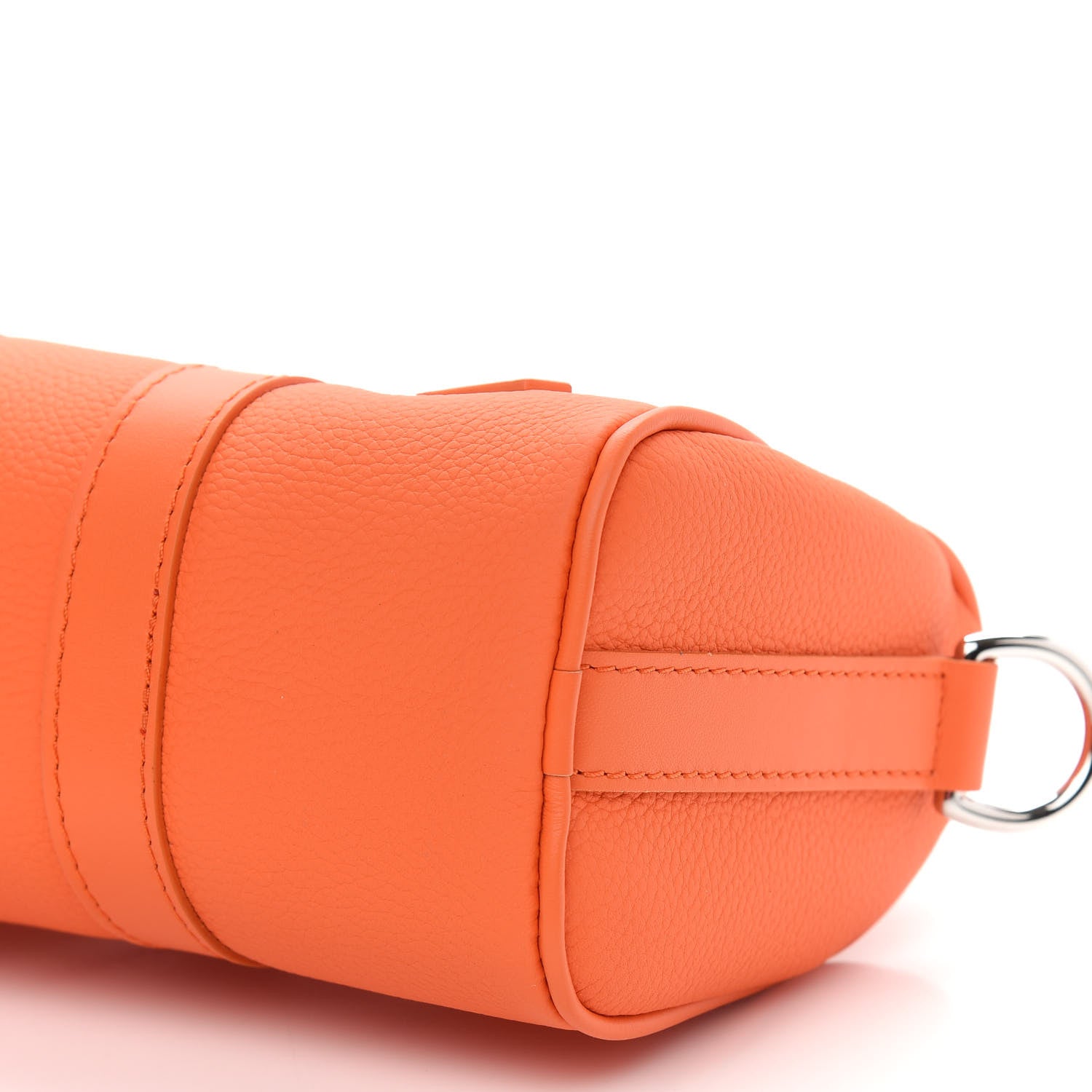 Louis Vuitton Grained Calfskin Aerogram Keepall XS Orange 8 of 8