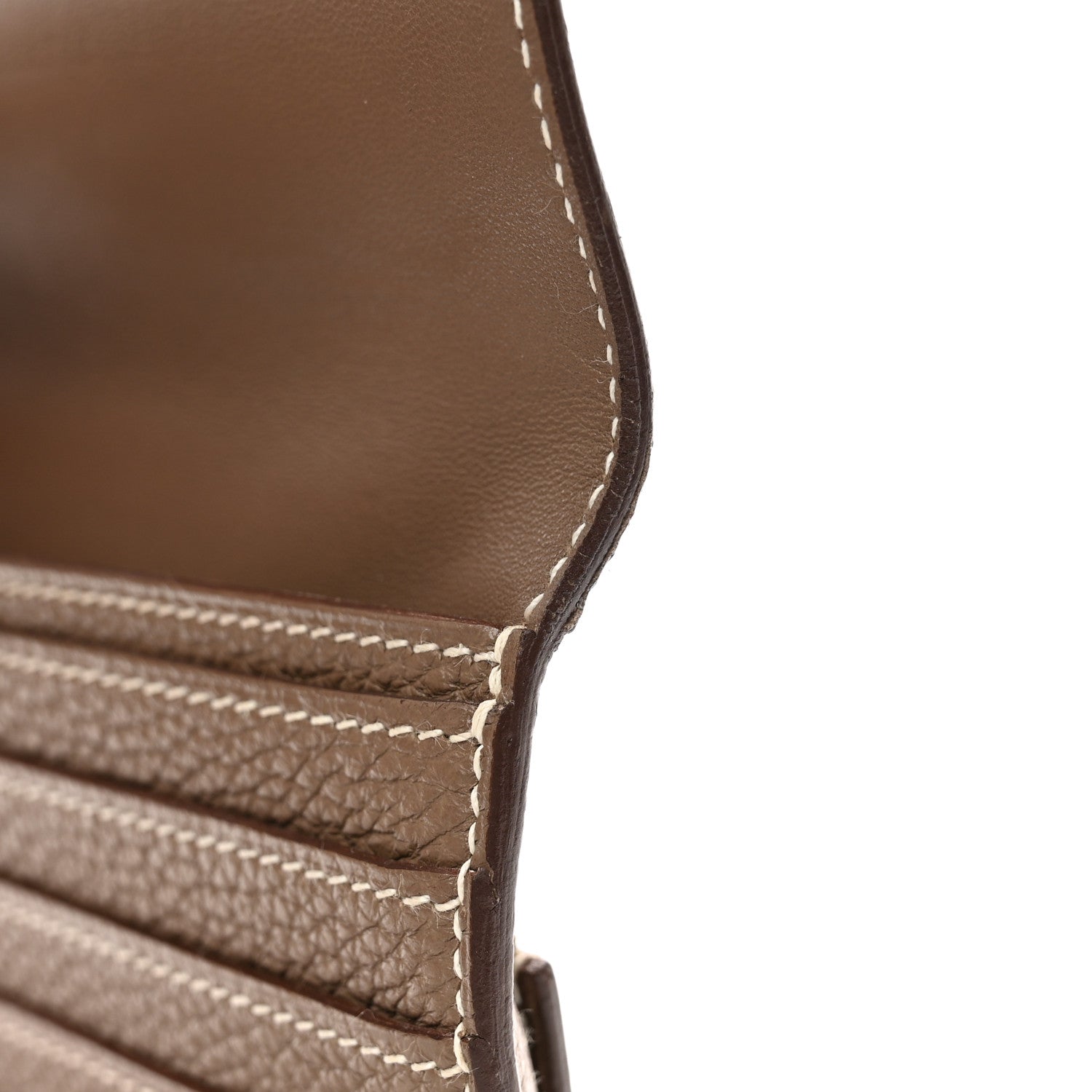 Hermes Togo Dogon Recto Verso Wallet Etoupe 7 of 7