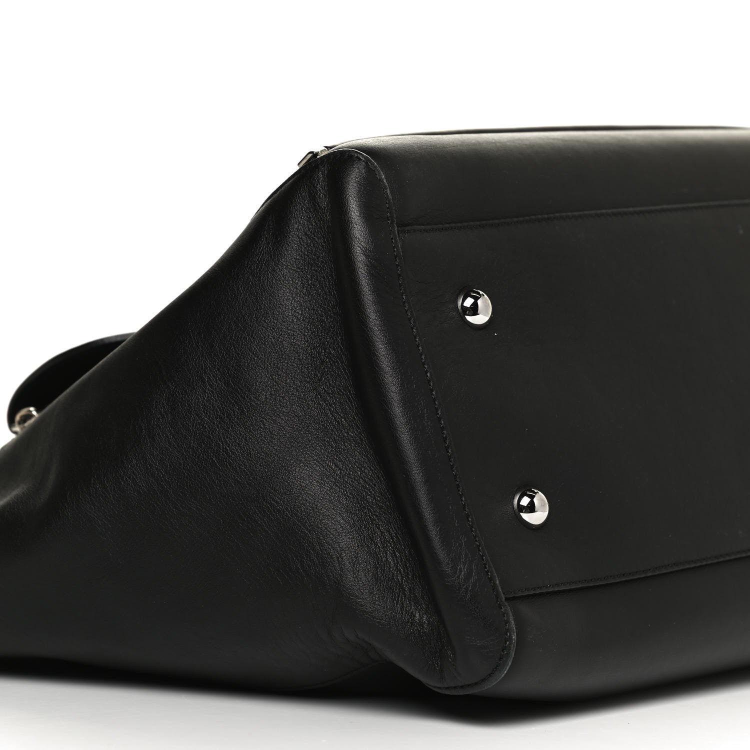 Mulberry Silky Calf Medium Willow Tote Black 9 of 12