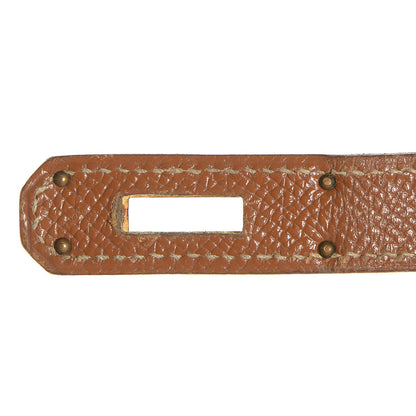 Hermes Courchevel Birkin 35 Gold 16 of 28