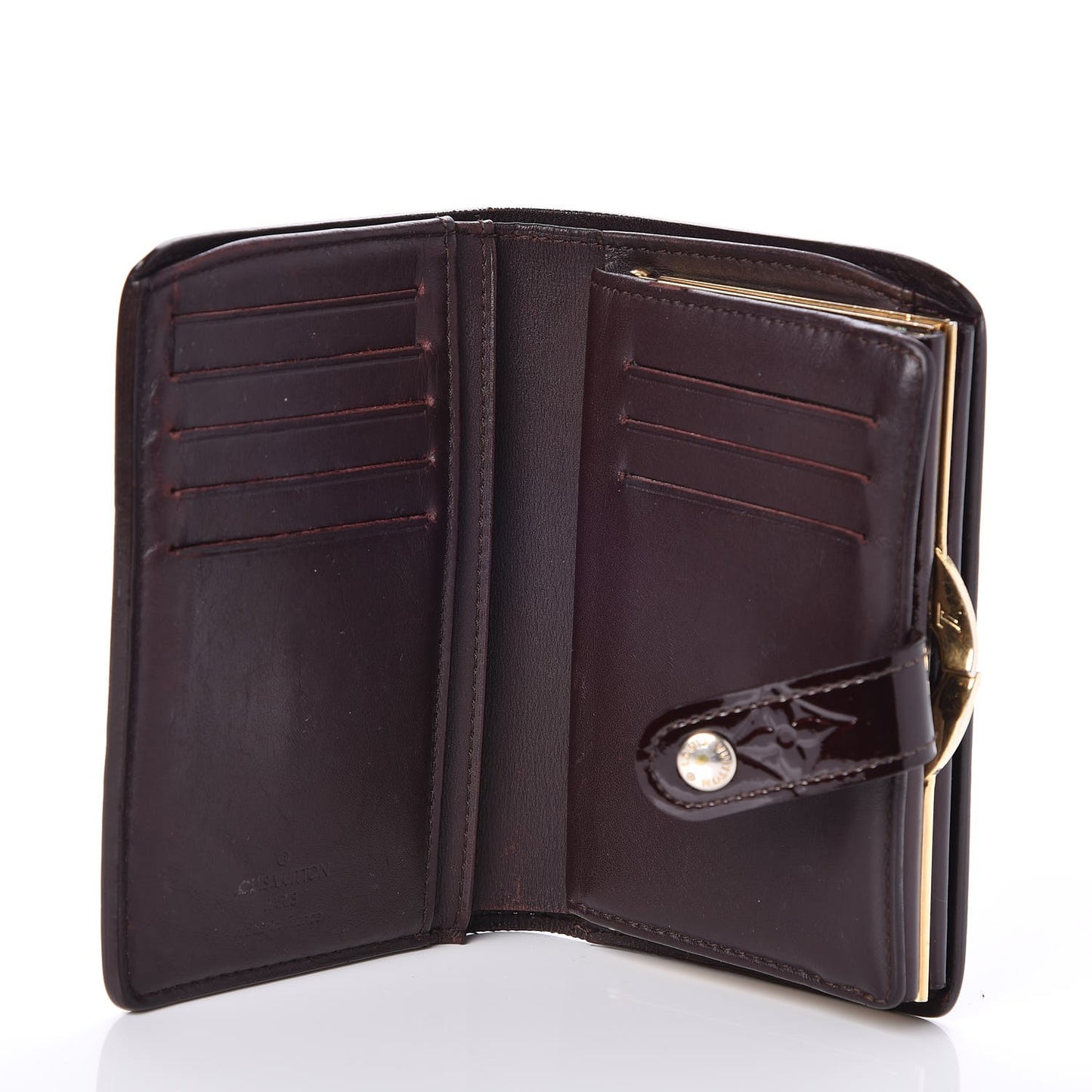 Vernis French Purse Wallet Amarante