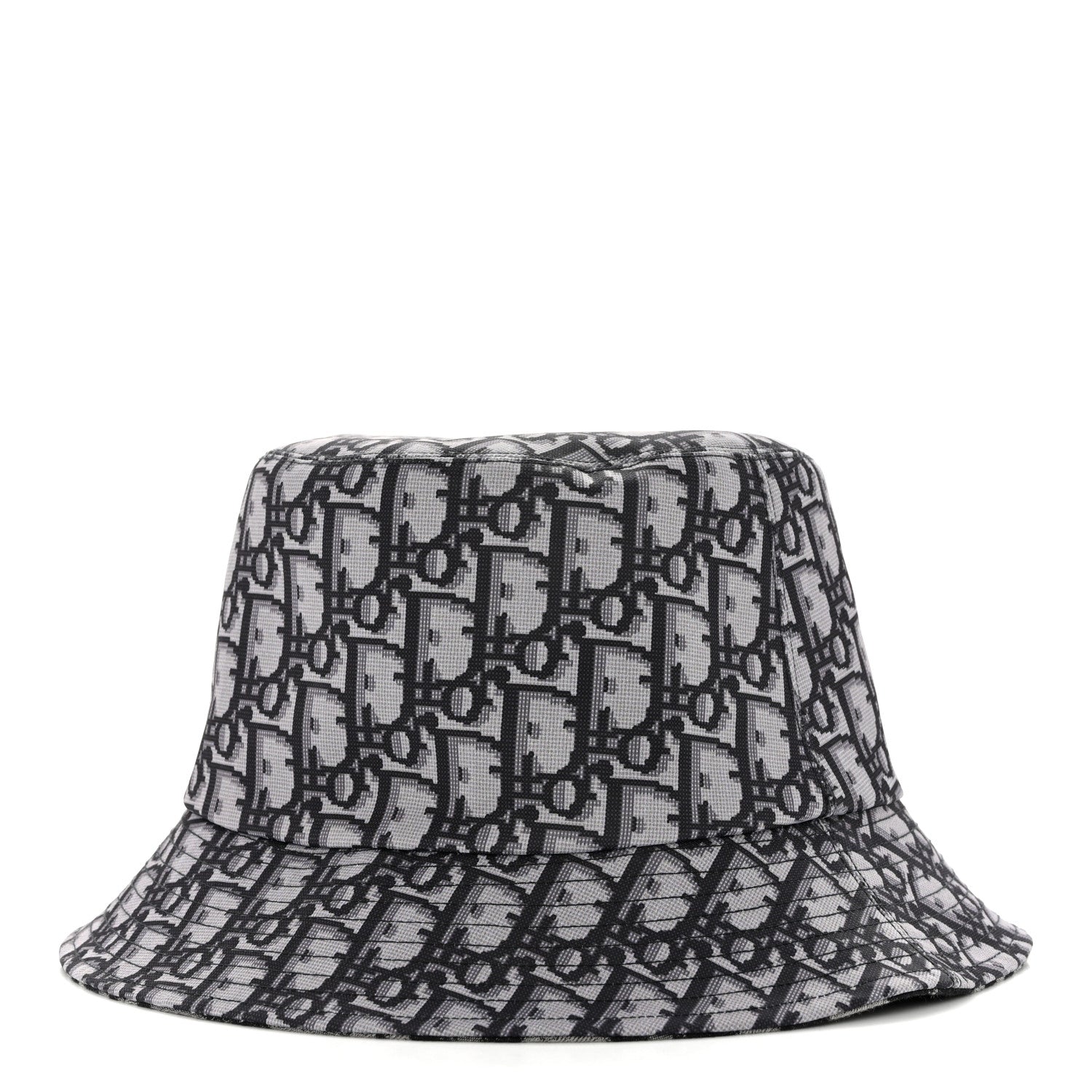 Christian Dior Oblique Reversible Leopard Bucket Hat 56 Grey 8 of 14
