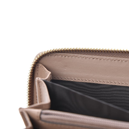 Gucci Guccissima Continental Zip Wallet Winter Rose 9 of 10