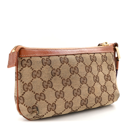 Gucci Monogram Jolicoeur Wristlet Light Brown 3 of 8