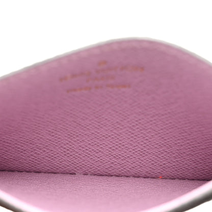 Louis Vuitton Metallic Monogram LV Garden Card Holder Silver 5 of 7