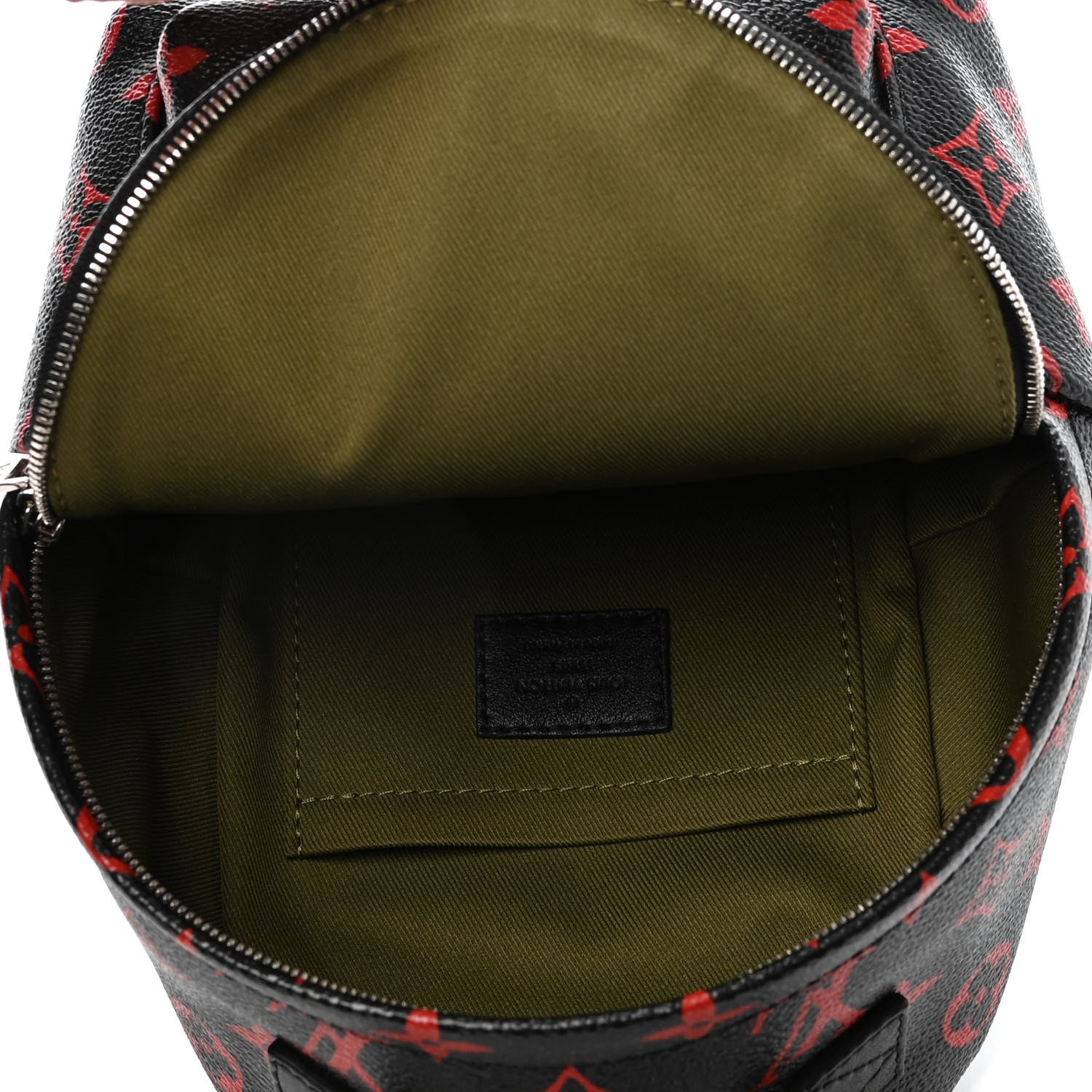 Louis Vuitton Monogram Infrarouge Palm Springs Backpack Mini 4 of 4