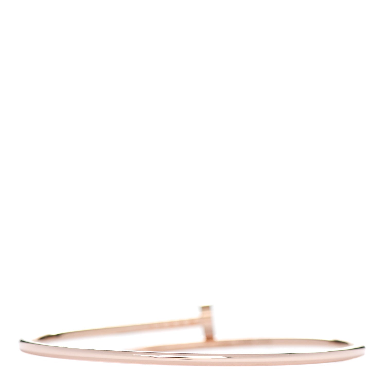 Cartier 18K Pink Gold Small Juste Un Clou Bracelet 18 2 of 4