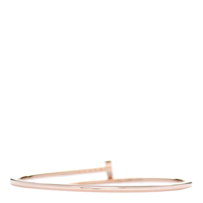 Cartier 18K Pink Gold Small Juste Un Clou Bracelet 18 2 of 4