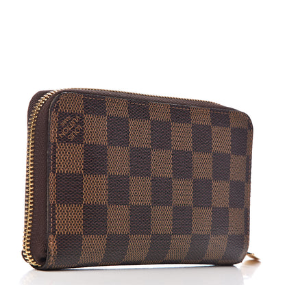 Louis Vuitton Damier Ebene Compact Zippy Wallet 3 of 8