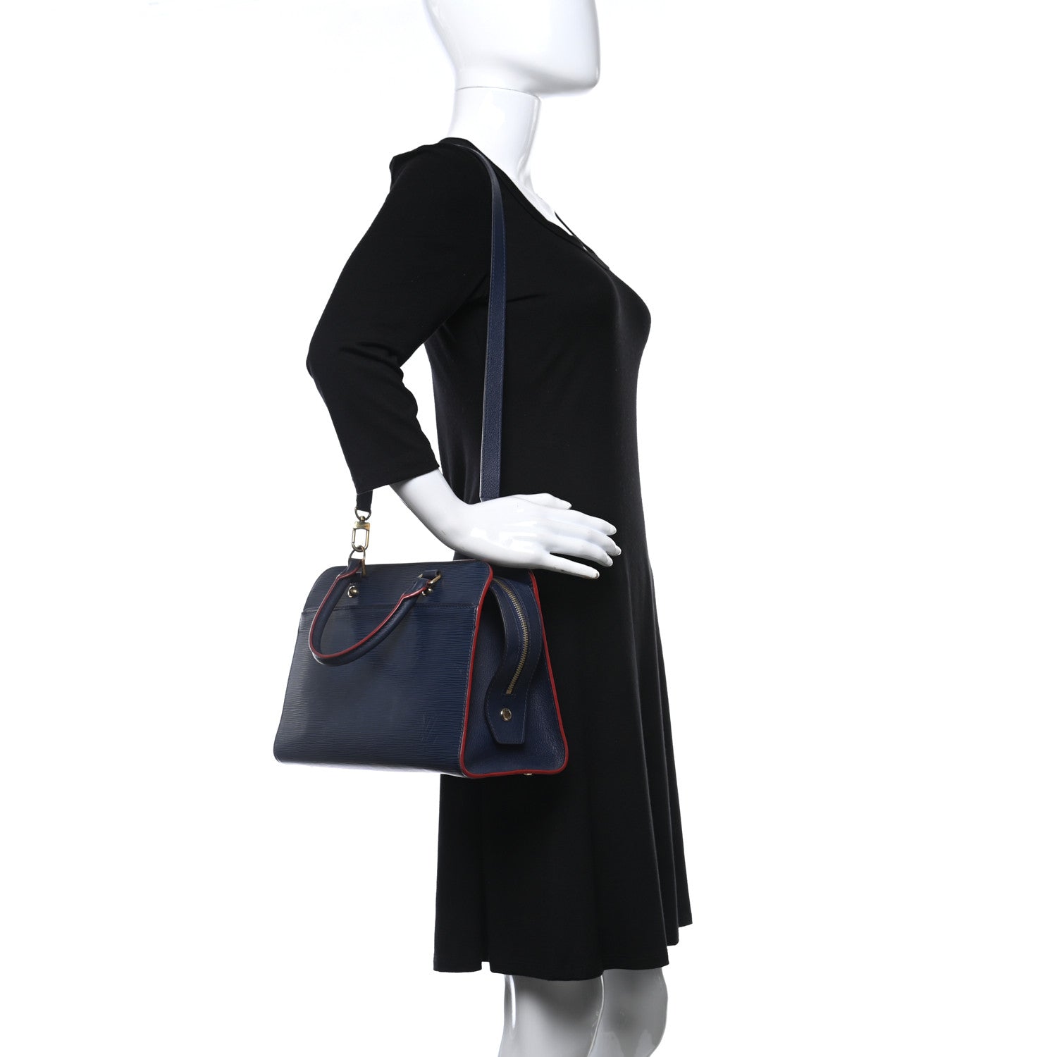 Louis Vuitton Epi Vaneau MM Marine Rouge 2 of 13