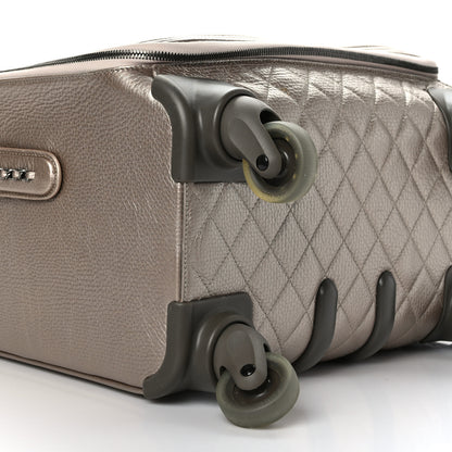 Chanel Metallic Calfskin Quilted Coco Case Trolley Gold 6 of 9