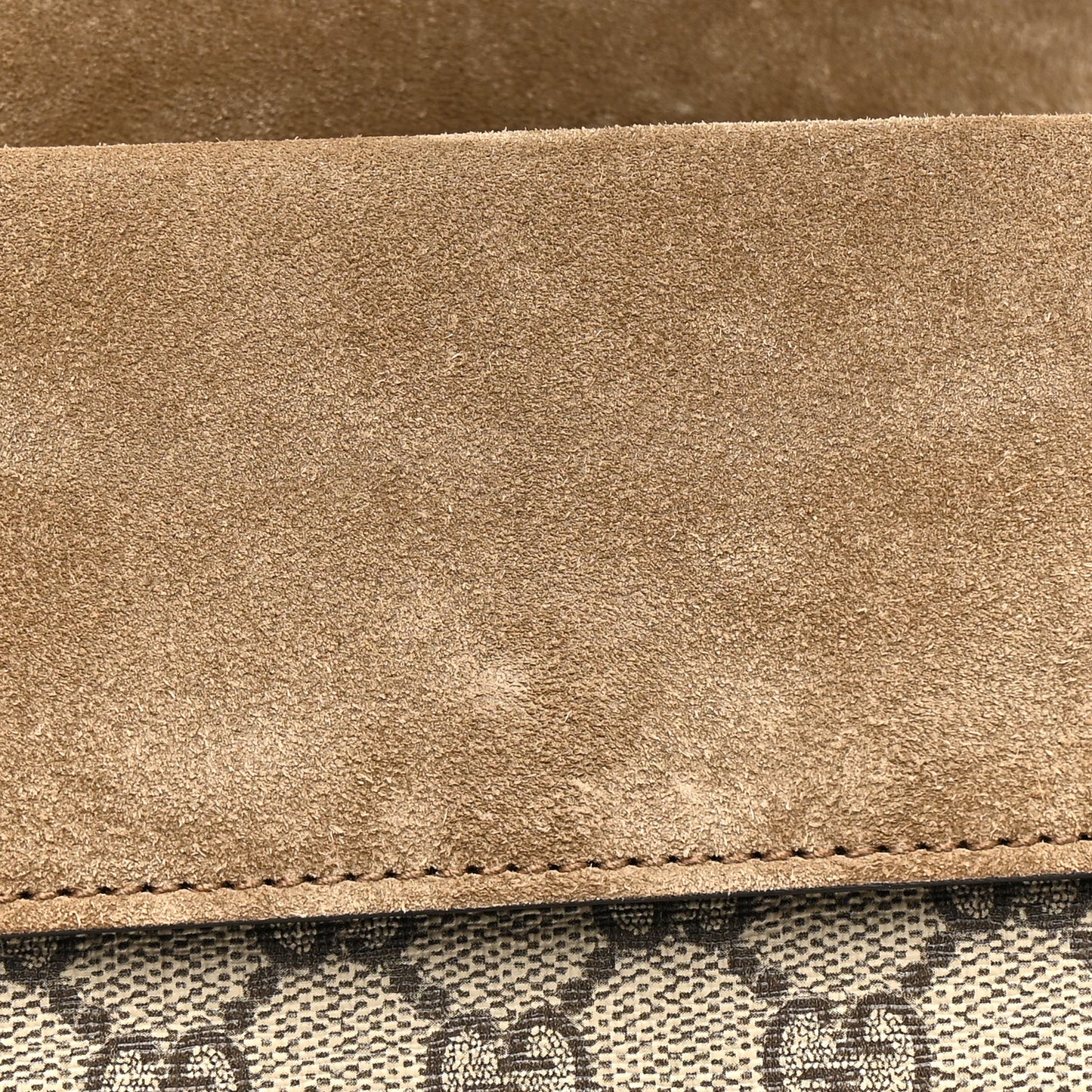 GG Supreme Monogram Mini Dionysus Shoulder Bag Taupe