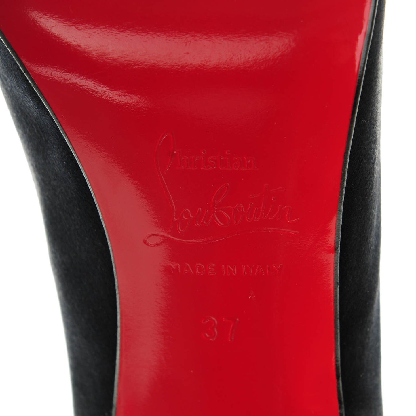 Crepe Satin Nooka 100 Pumps 37 Black