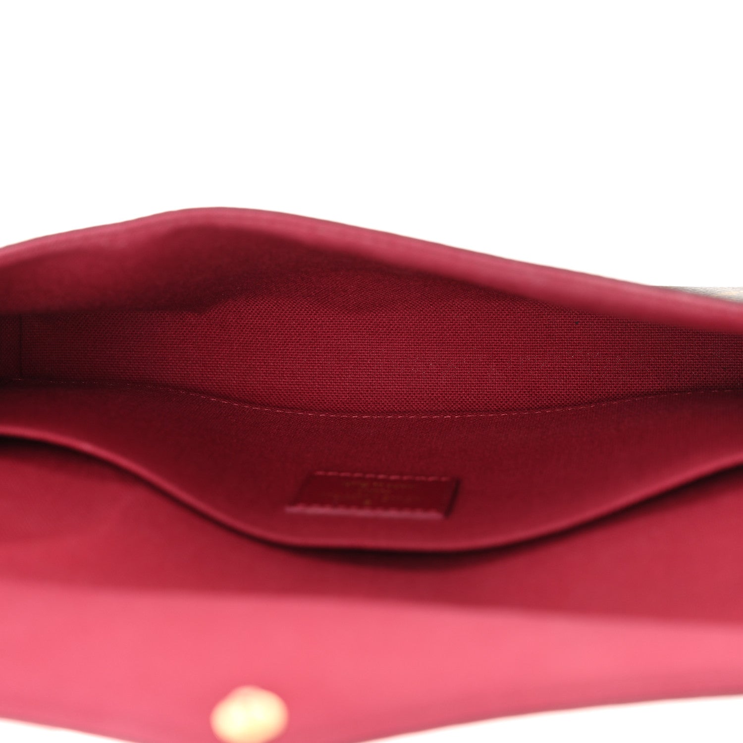 Louis Vuitton Monogram Pochette Felicie Chain Wallet Fuchsia 6 of 15