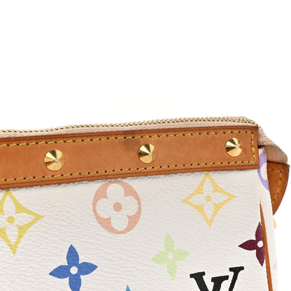 Louis Vuitton Monogram Multicolor Pochette Accessories White 11 of 14