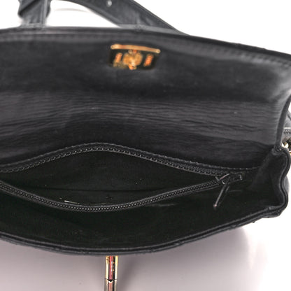 Chanel Calfskin Quilted Flap Waist Belt Bag 75 30 Black 7 of 11