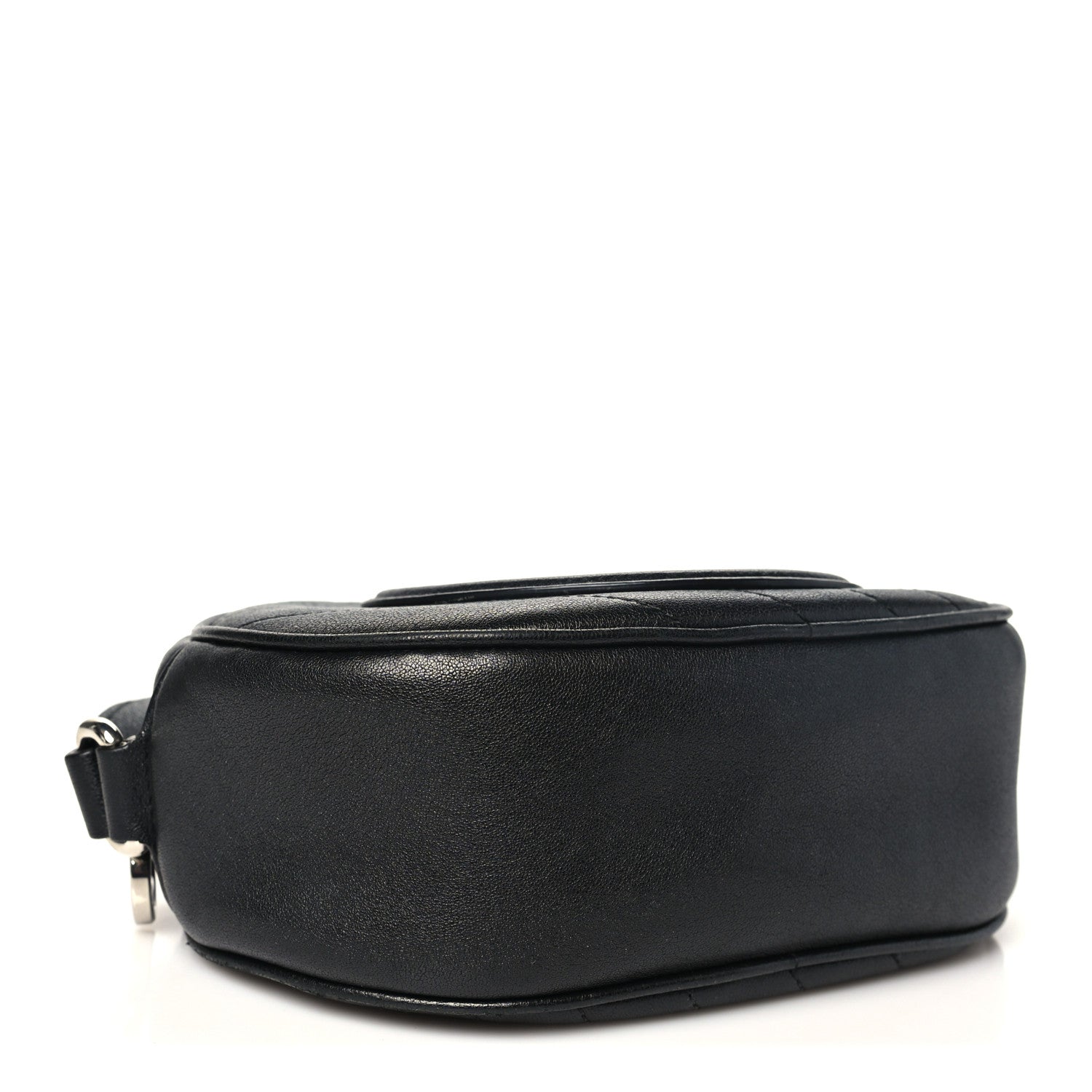 Gucci Sakai Be Green Calfskin Diagonal Stitched Mini Blondie Shoulder Bag Black 4 of 10