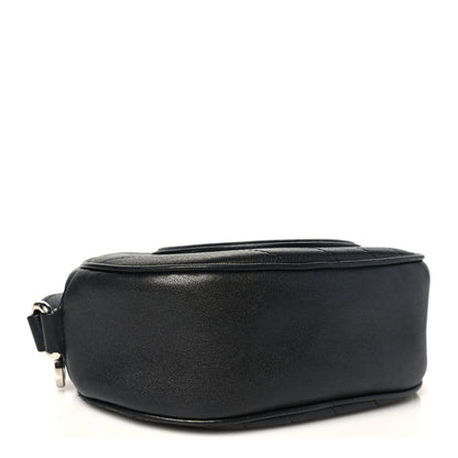Gucci Sakai Be Green Calfskin Diagonal Stitched Mini Blondie Shoulder Bag Black 4 of 10