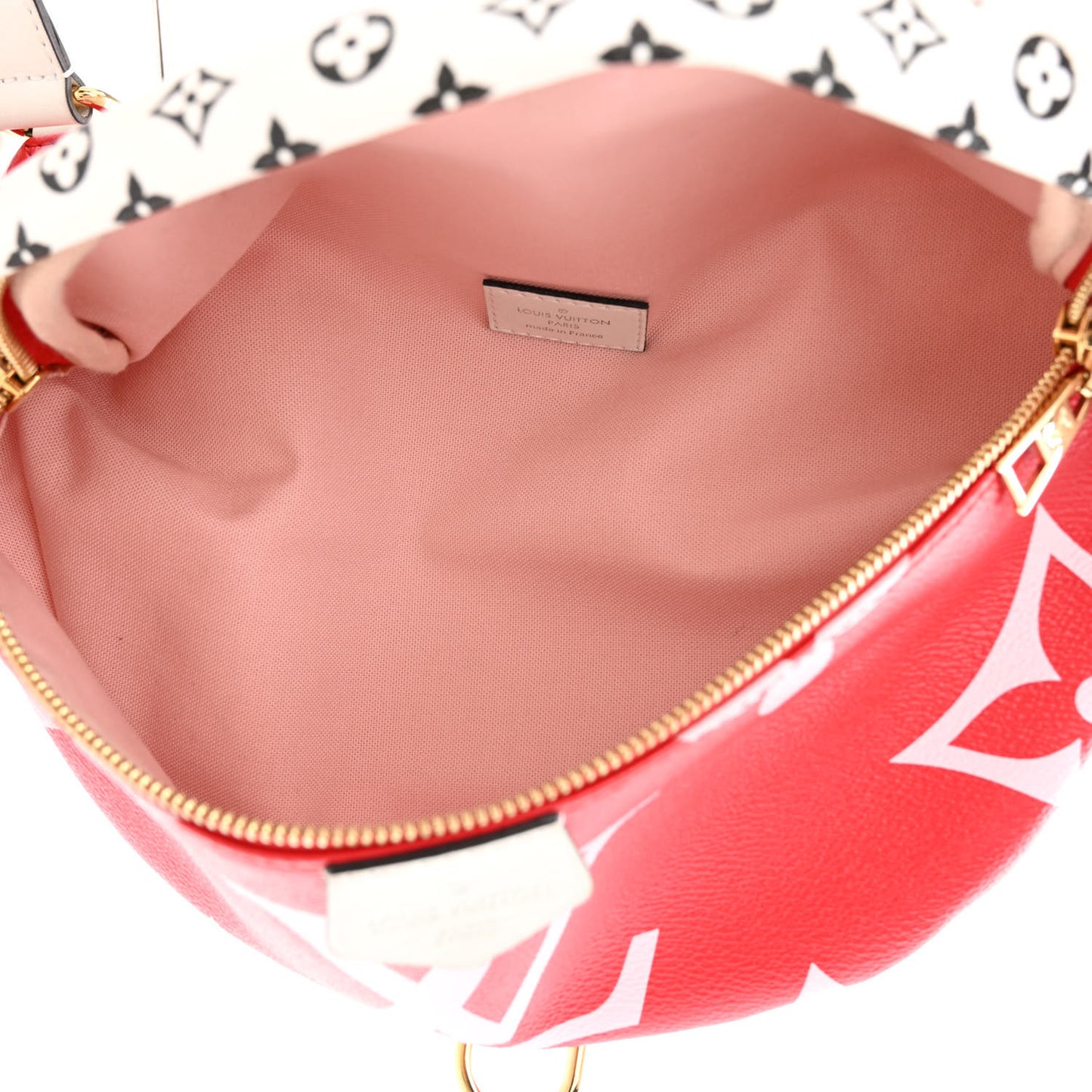 Monogram Giant Bumbag Rouge