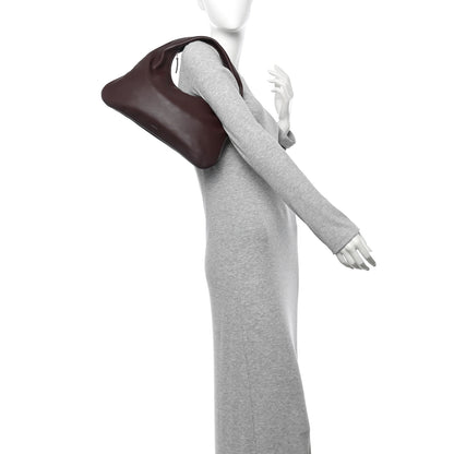 The Row Calfskin Small Everyday Shoulder Bag Eggplant 2 of 9
