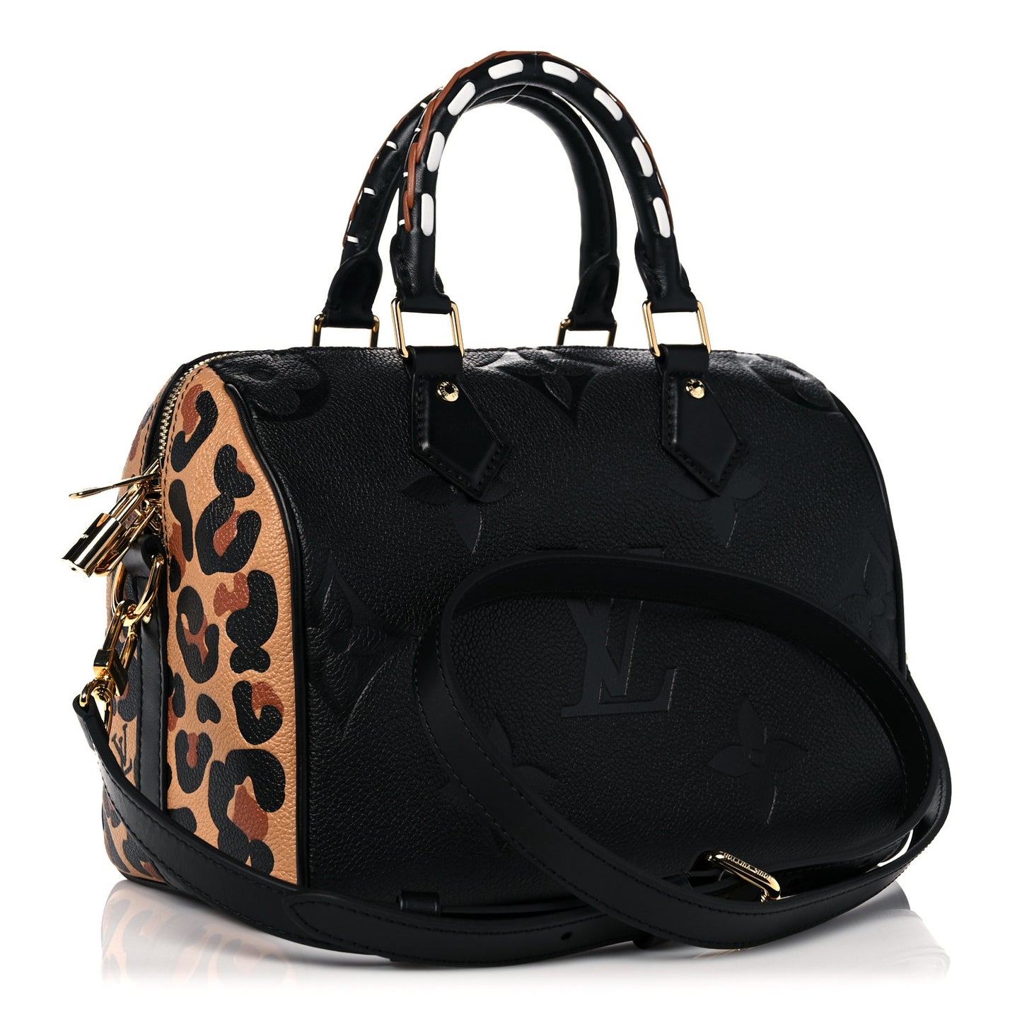 Empreinte Monogram Giant Wild At Heart Speedy Bandouliere 25 Black