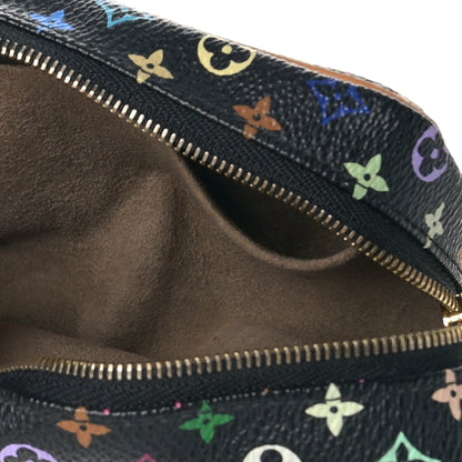 Louis Vuitton Monogram Multicolor Trousse Wapity Black 6 of 9