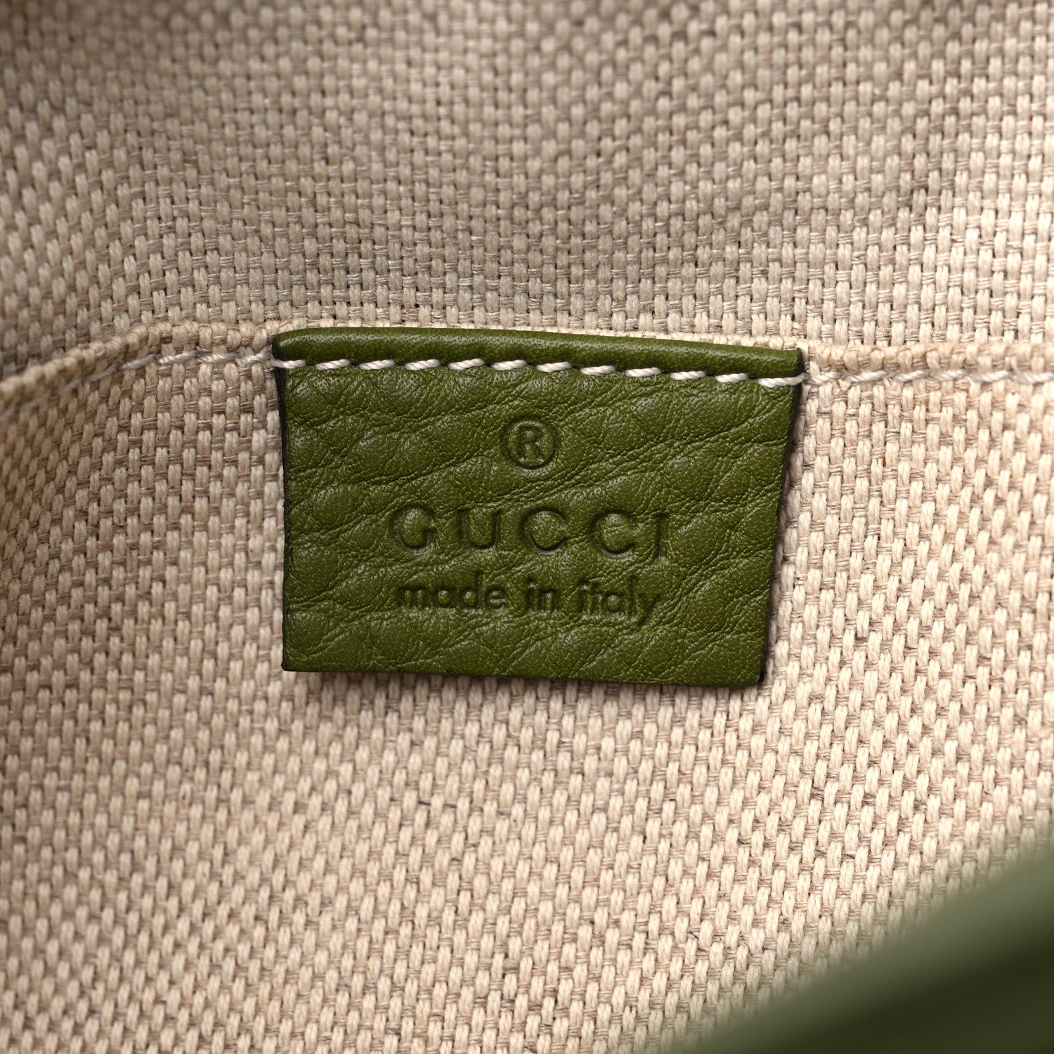 Gucci Pebbled Calfskin Small Soho Disco Bag Green 6 of 12