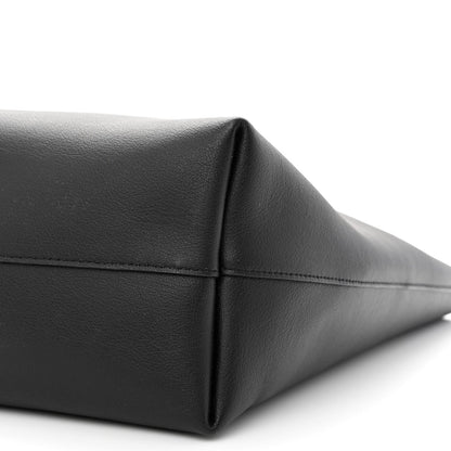 Saint Laurent Calfskin Large Shopping Tote Black 12 of 12